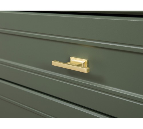 Комод Марион 16.249, дымчатый зеленый/олива шагрень