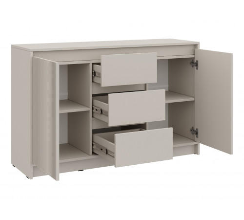 Комод 3 ящ 2 дв Мирен, кашемир