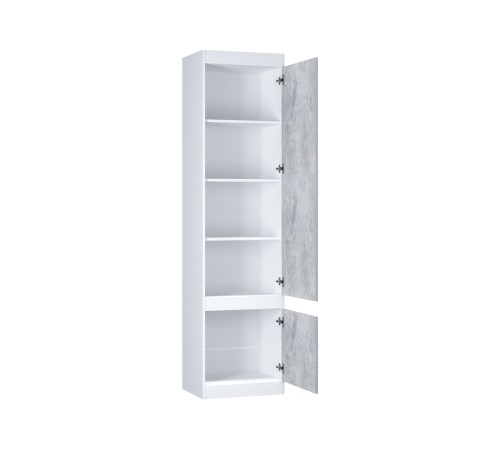 Комплект детской мебели Паскаль 5, белый/цемент светлый Комплект детской мебели Паскаль 5, белый/цемент светлый