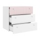Комплект детской мебели Алиса 1, розовый/белый
