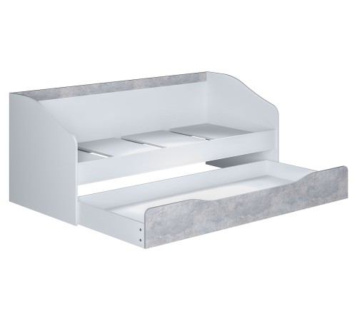 Комплект детской мебели Паскаль 4, белый/цемент светлый Комплект детской мебели Паскаль 4, белый/цемент светлый
