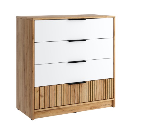 Комплект детской мебели Ивис, дуб крафт золотой/белый