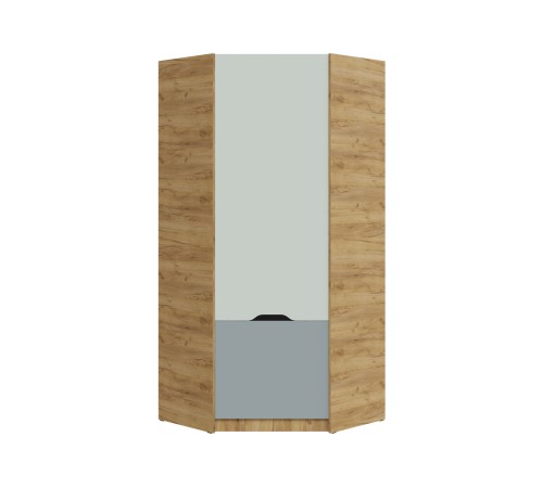 Комплект детской мебели Рич 6, дуб крафт золотой/пастельный зеленый/сумеречный голубой