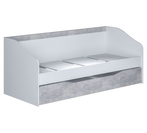 Комплект детской мебели Паскаль 3, белый/цемент светлый Комплект детской мебели Паскаль 3, белый/цемент светлый