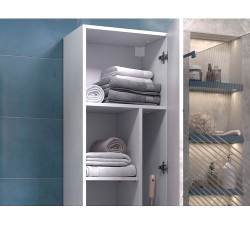 Комплект мебели для ванной Геометрия 6, бетон