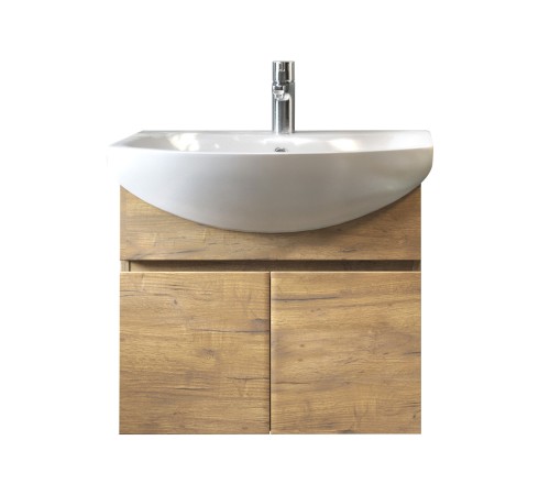 Комплект мебели для ванной Винг 17, дуб золотой