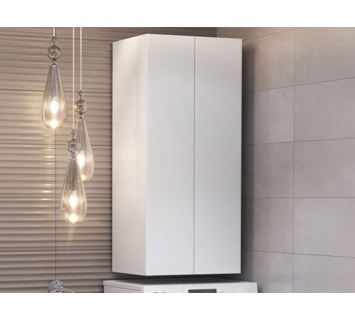 Комплект мебели для ванной Винг 4, белый фактурный