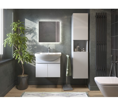 Комплект мебели для ванной Винг 17, белый