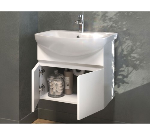 Комплект мебели для ванной Винг 17, белый