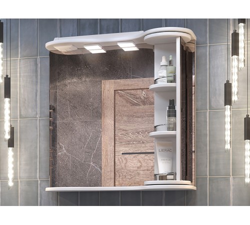 Комплект мебели для ванной Каллао 13, белый глянец