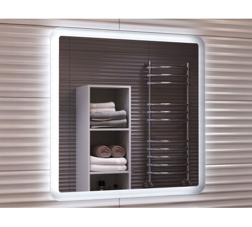 Комплект мебели для ванной Винг 5, белый фактурный