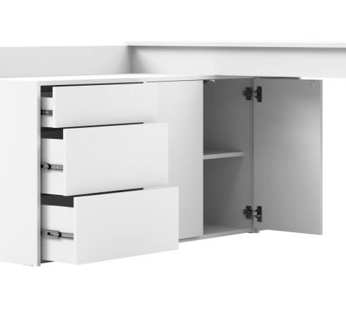 СПМ-964 Стол компьютерный Эринг Мини, белый