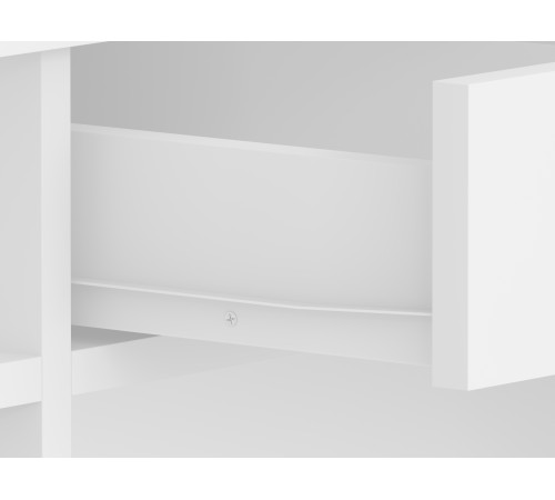 Стол компьютерный Прима / СПМ-963, белый