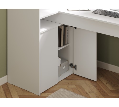 СПМ-965 Стол компьютерный Эринг Макси, белый