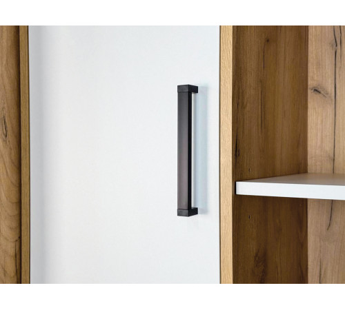 Лайт-2 Стол компьютерный 1200 угловой + Надстройка, дуб крафт золотой/белый