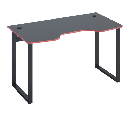 00-00010962 Компьютерный стол Кластер / КСТ-19, черный / красный