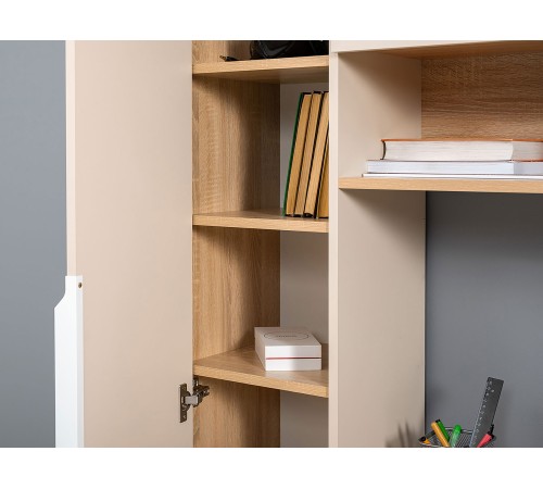 4650059331967 Стол компьютерный Комфорт 12.95, дуб сонома/сатин