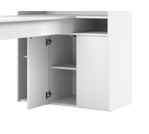 СПМ-965П Стол компьютерный Эринг Макси, правый, белый