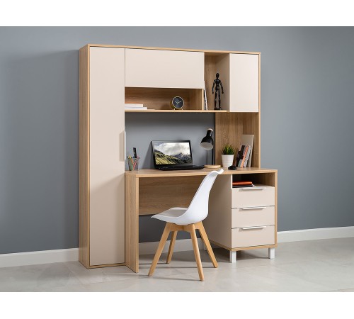 4650059331967 Стол компьютерный Комфорт 12.95, дуб сонома/сатин