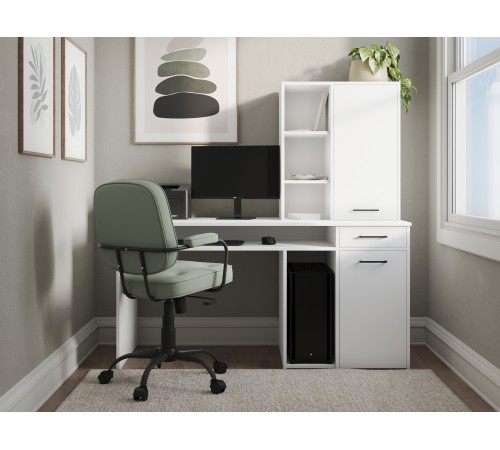 Стол компьютерный Прима / СПМ-963, белый