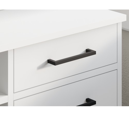 Стол компьютерный Прима / СПМ-963, белый