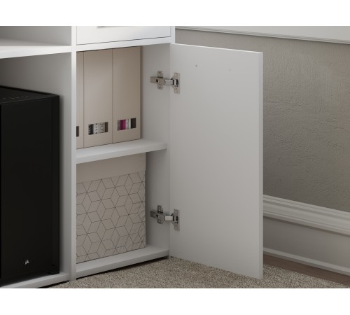 Стол компьютерный Прима / СПМ-963, белый