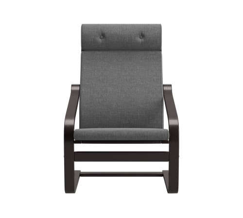 Кресло-качалка Бамбл, венге/темно-серый