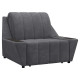 Кресло-кровать Осло с ящиком, темно-серый