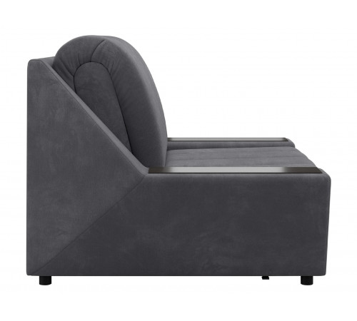 Кресло-кровать Осло с ящиком, темно-серый
