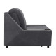 Кресло-кровать Осло с ящиком, темно-серый