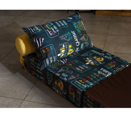 Диван Паззл Бэг-70 70х100х40, ice cream