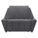 Кресло-кровать Осло с ящиком, темно-серый