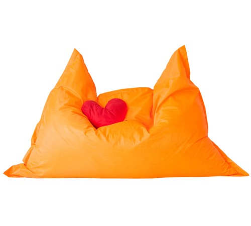 Кресло-подушка Шонти оксфорд, оранжевый