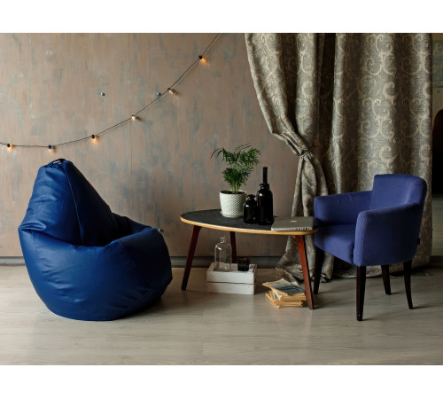 Кресло-мешок Ашли 5XL Категория 3 экокожа, красный