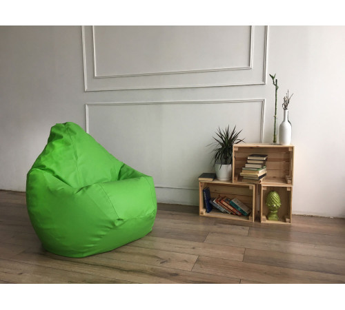 Кресло-мешок Ашли 5XL Категория 3 экокожа, красный