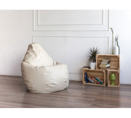 Кресло-мешок Ашли 5XL Категория 3 экокожа, красный