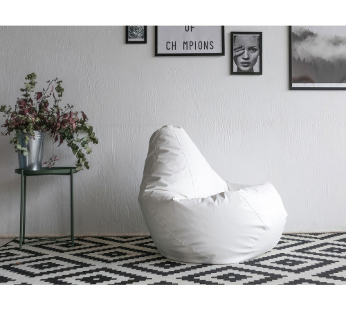 Кресло-мешок Ашли 5XL Категория 3 экокожа, красный