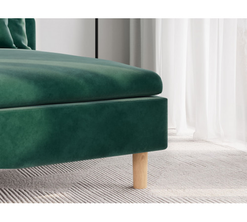 Шезлонг Калисто, зеленый