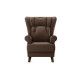 Кресло Лацио, орех/корица