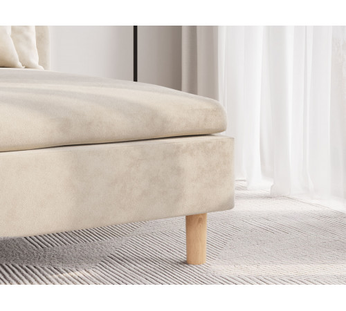 Шезлонг Калисто, кремовый