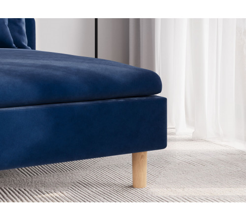 Шезлонг Калисто, синий