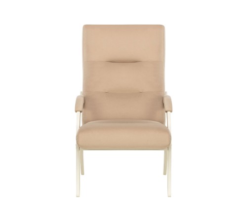 Кресло Дэми (велюр), слоновая кость/бежевый