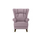 Кресло Лацио, орех/лиловый