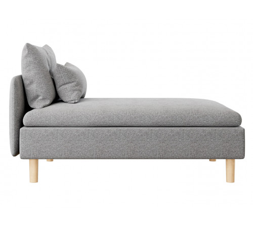 Шезлонг Калисто, серый