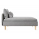 Шезлонг Калисто, серый