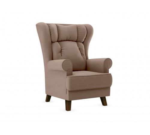 Кресло Лацио, орех/латте