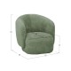 Кресло Дориан, зеленый