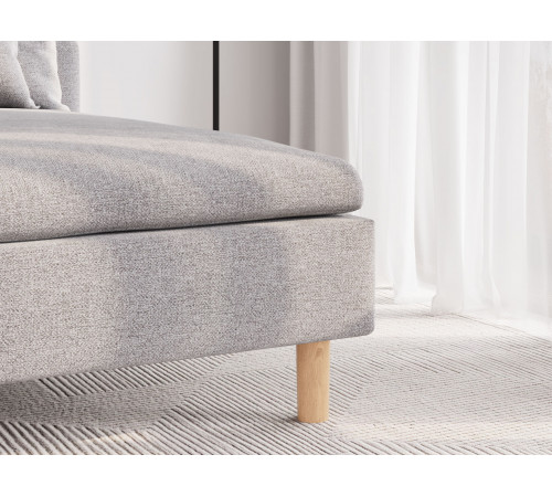 Шезлонг Калисто, серый