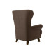 Кресло Лацио, орех/корица