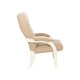 Кресло Дэми (велюр), слоновая кость/бежевый
